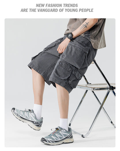 Casual Men's Summer Simplicity Loose Shorts