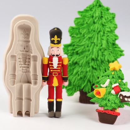 Christmas Guard Fondant Cake Chocolate Mould