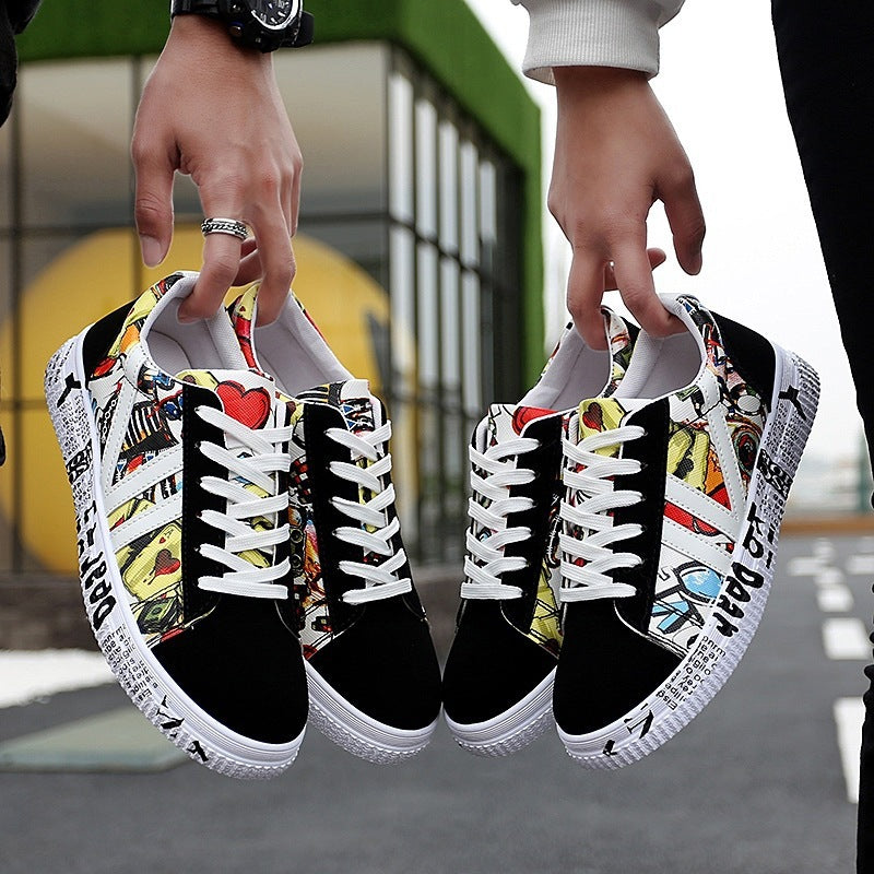 Korean Style Youth Flat Couple Sneakers