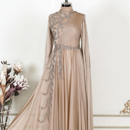 Champagne Evening Dress Formal Party