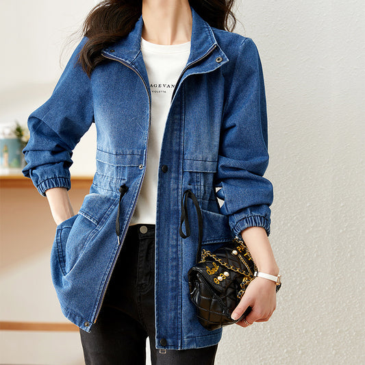 Fashion Personalized Denim Jacket Women