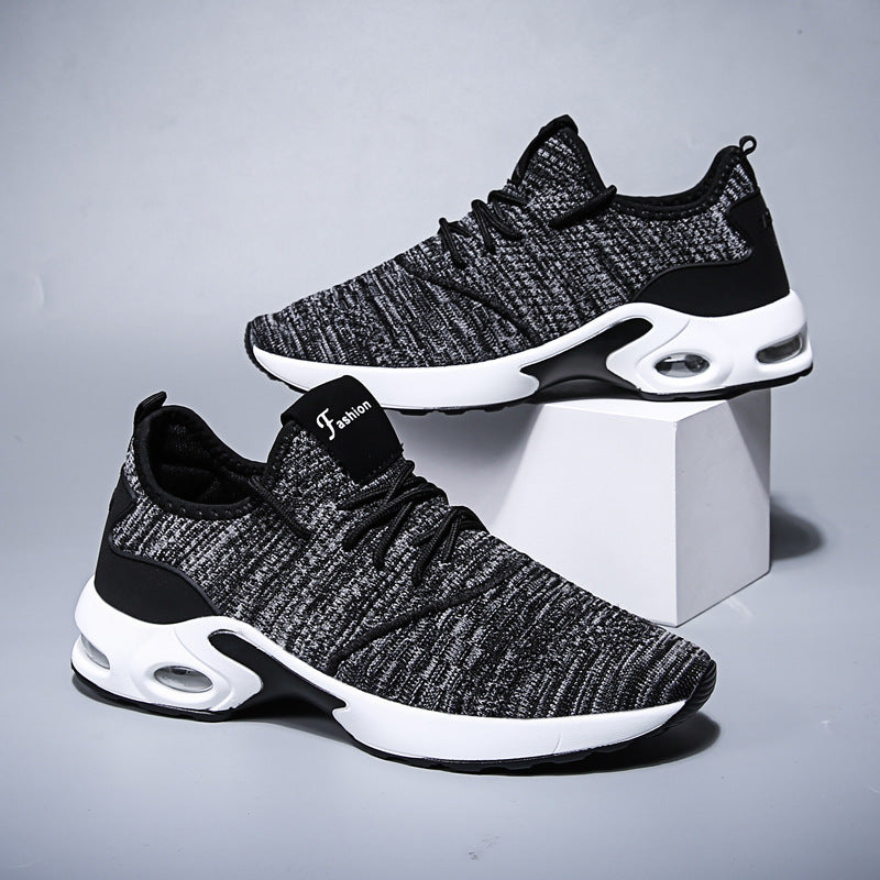 Summer New Korean Version Of Flying Woven Breathable Casual Shoes