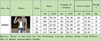 Women's Fashion Mid-length Denim Coat