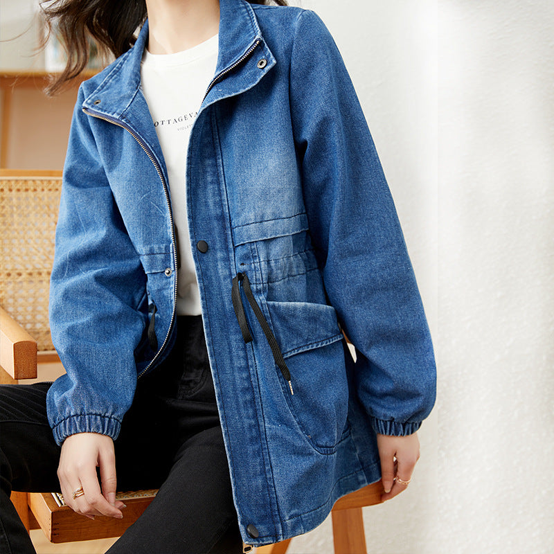 Fashion Personalized Denim Jacket Women