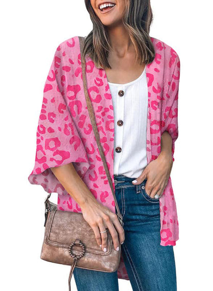 Women's Fashion Printing Coat Top