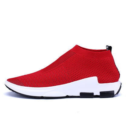 Plus Size Men's High Top Elastic Socks Shoes