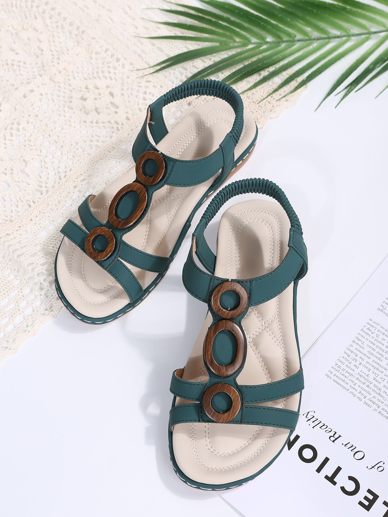 Bohemian Beach Retro Plus Size Women's Shoes