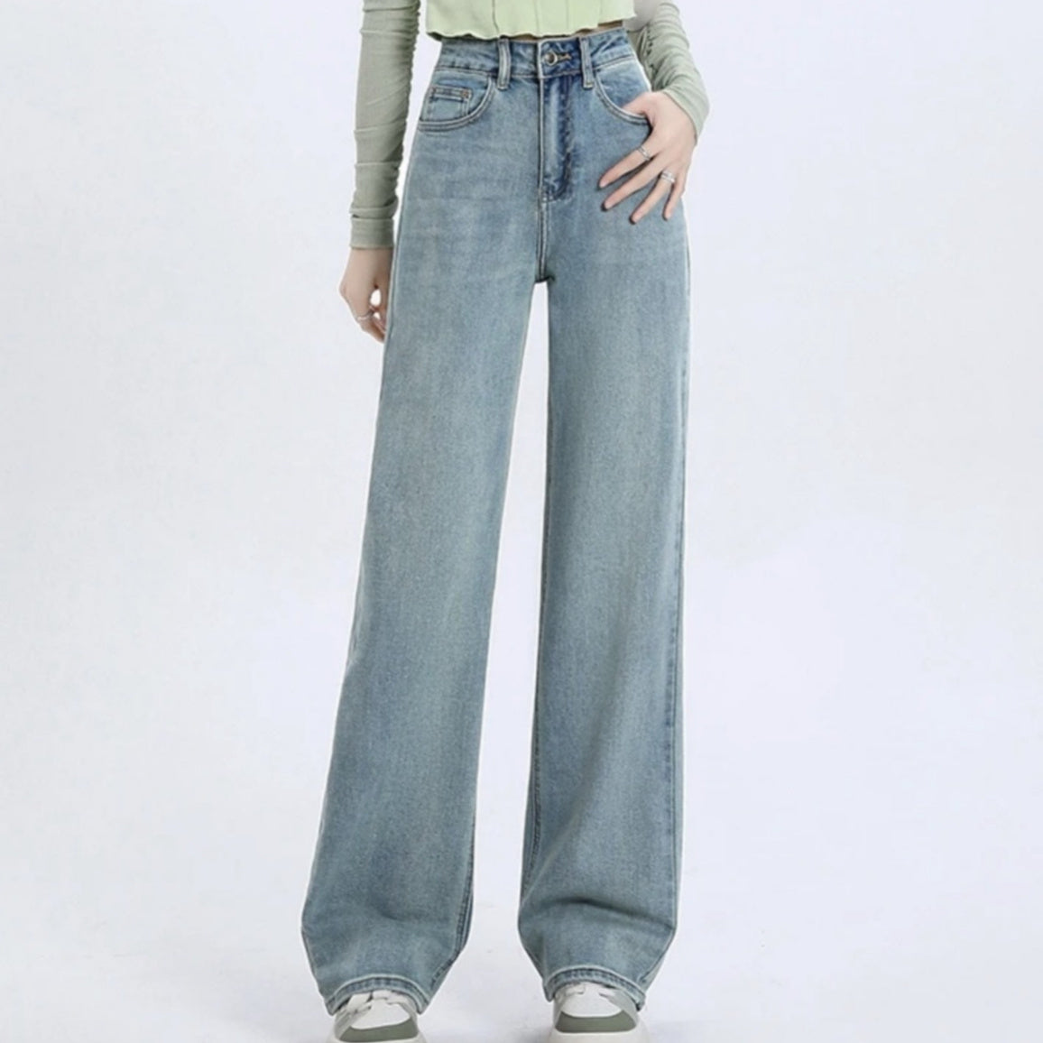 Loose Retro Jeans For Women