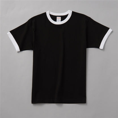 Men's T-shirt Solid Color Blank Round-neck Shirt