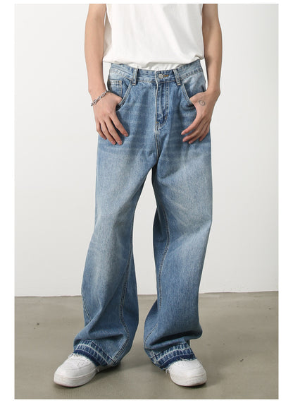 Vintage Jeans Men's Straight Loose