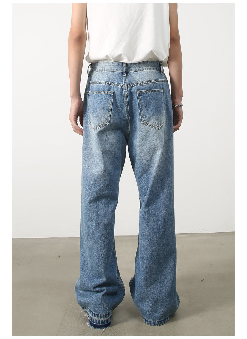 Vintage Jeans Men's Straight Loose