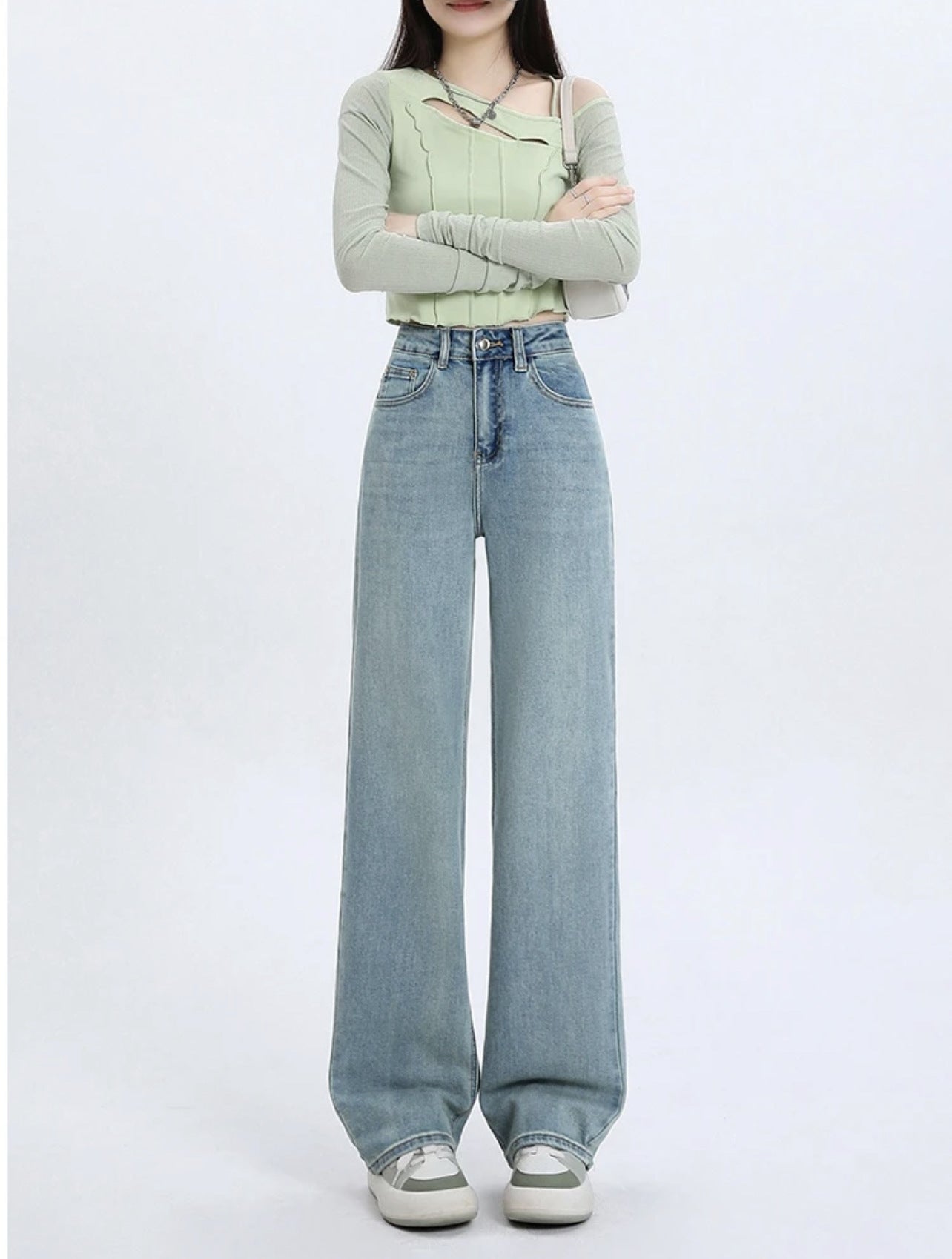 Loose Retro Jeans For Women