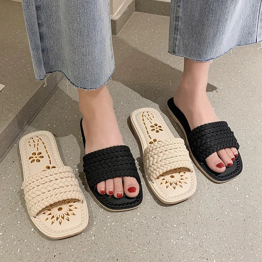 Summer indoor and outdoor sandals