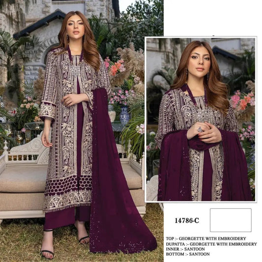 Georgette salwar Pakistani suit