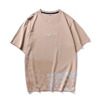 Japanese Summer Loose Cotton T-shirt