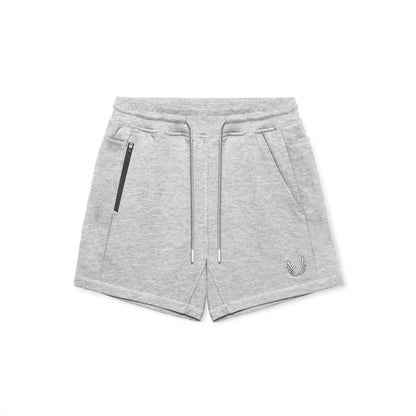 Sports And Fitness Training Cotton Embroidered Shorts