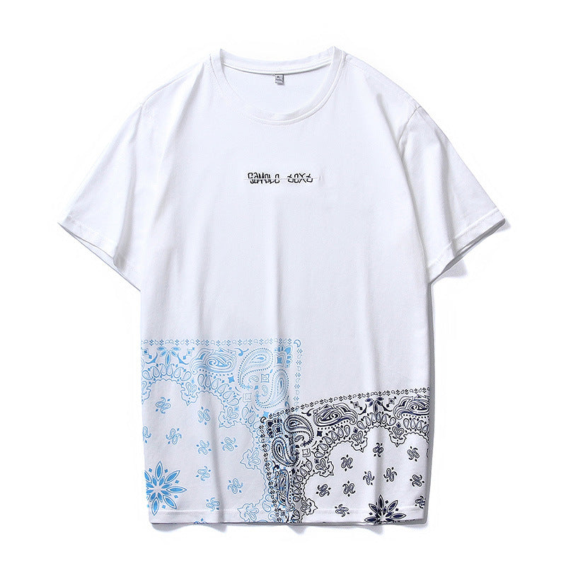 Japanese Summer Loose Cotton T-shirt