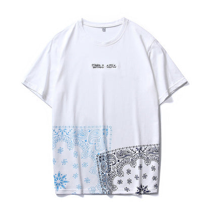 Japanese Summer Loose Cotton T-shirt