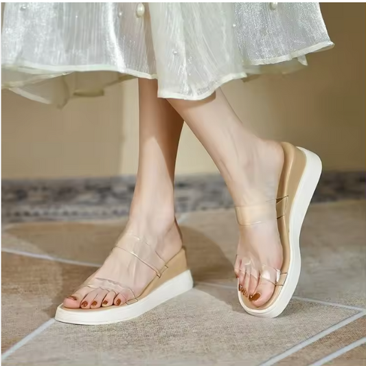 Thick bottom breathable platform sandals