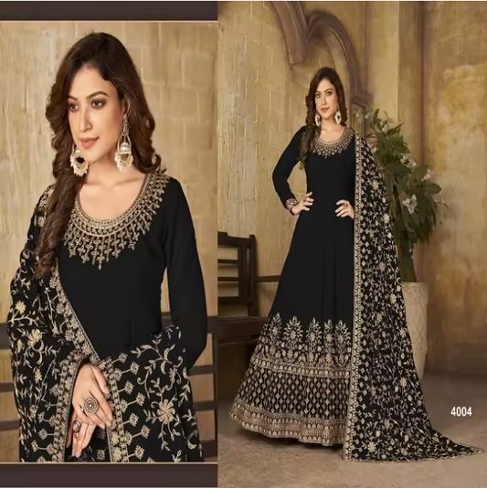 Beautiful looking Georgette Anarkali Salwar Kameez