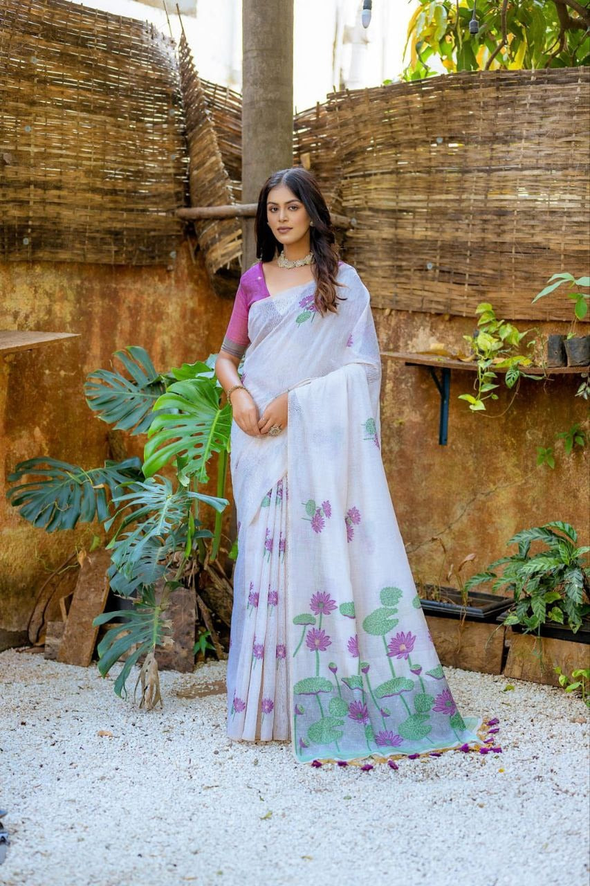 Soft Muga Silk Saree