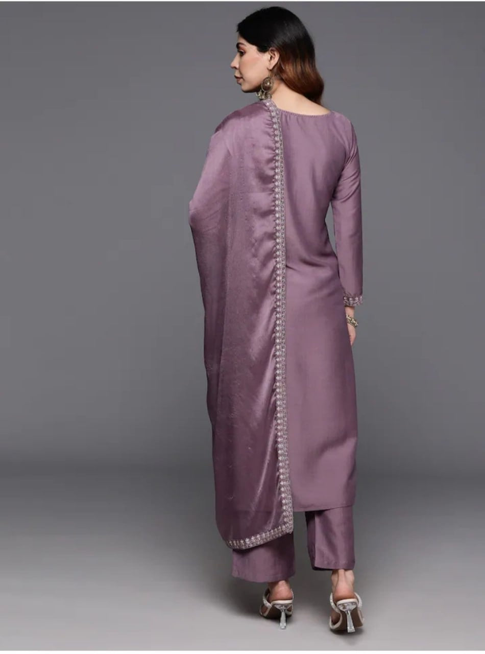 Chanderi Viscose Kurta Set