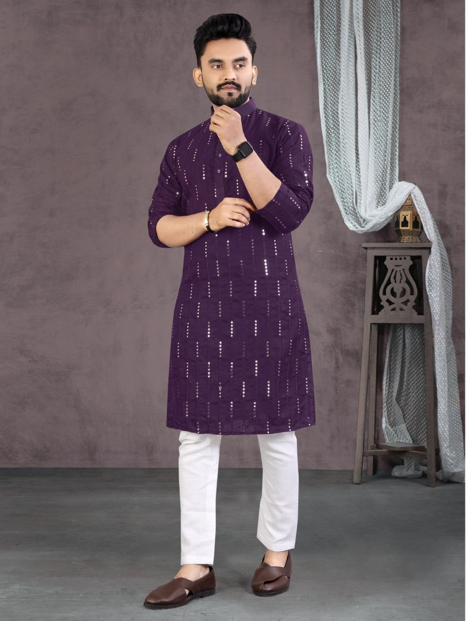 Soft Cotton Kurta Set