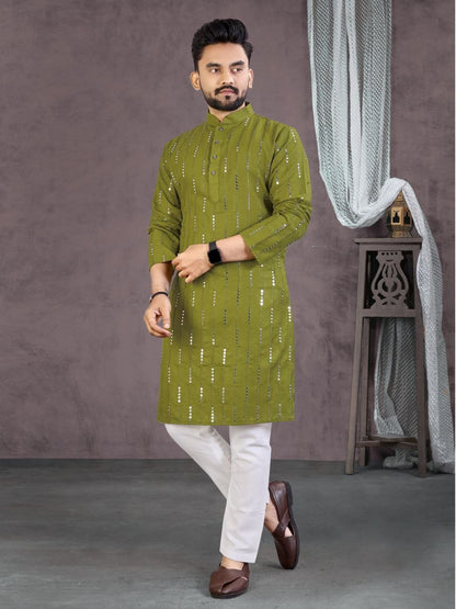 Soft Cotton Kurta Set