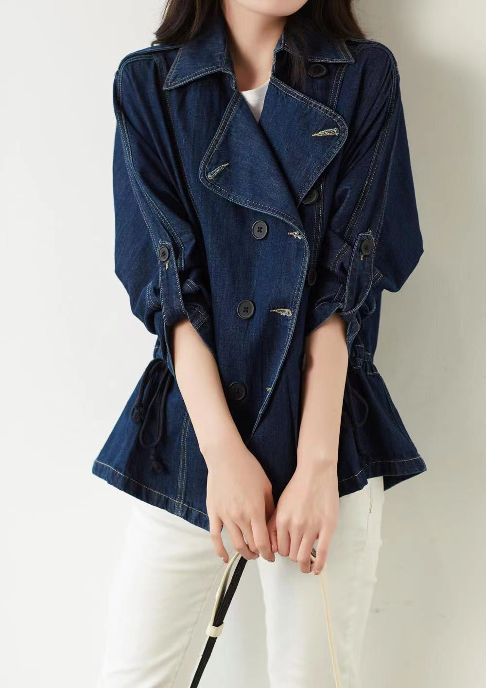 Women's Fashion Loose Casual Denim Coat