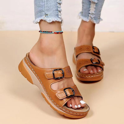 Plus Size Sandals Fashion Wedge Casual