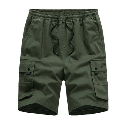 Men's Work Clothes Multi-pocket Shorts