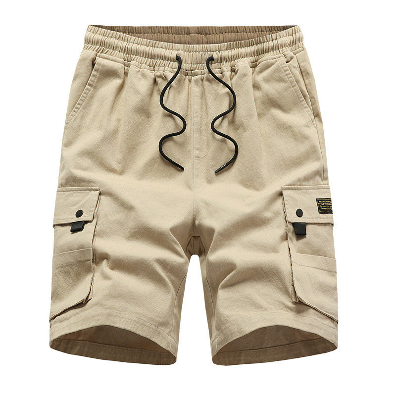 Men's Work Clothes Multi-pocket Shorts