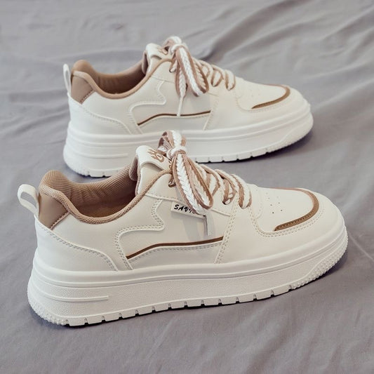 Platform White Shoes Minority All-match Running Leisure Sneakers