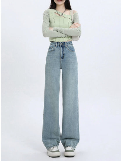 Loose Retro Jeans For Women