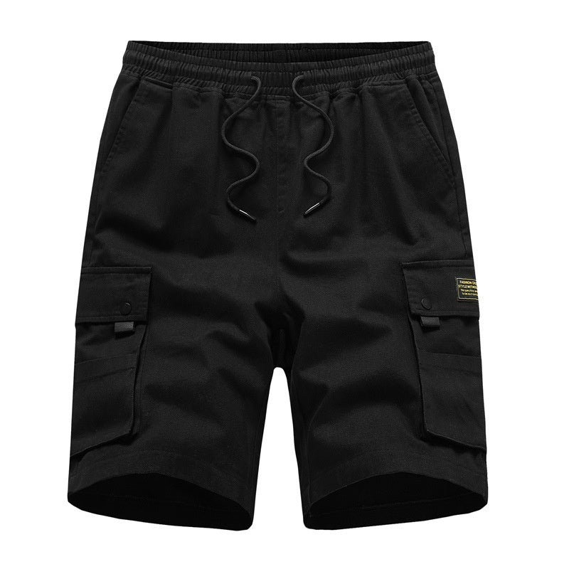 Men's Work Clothes Multi-pocket Shorts