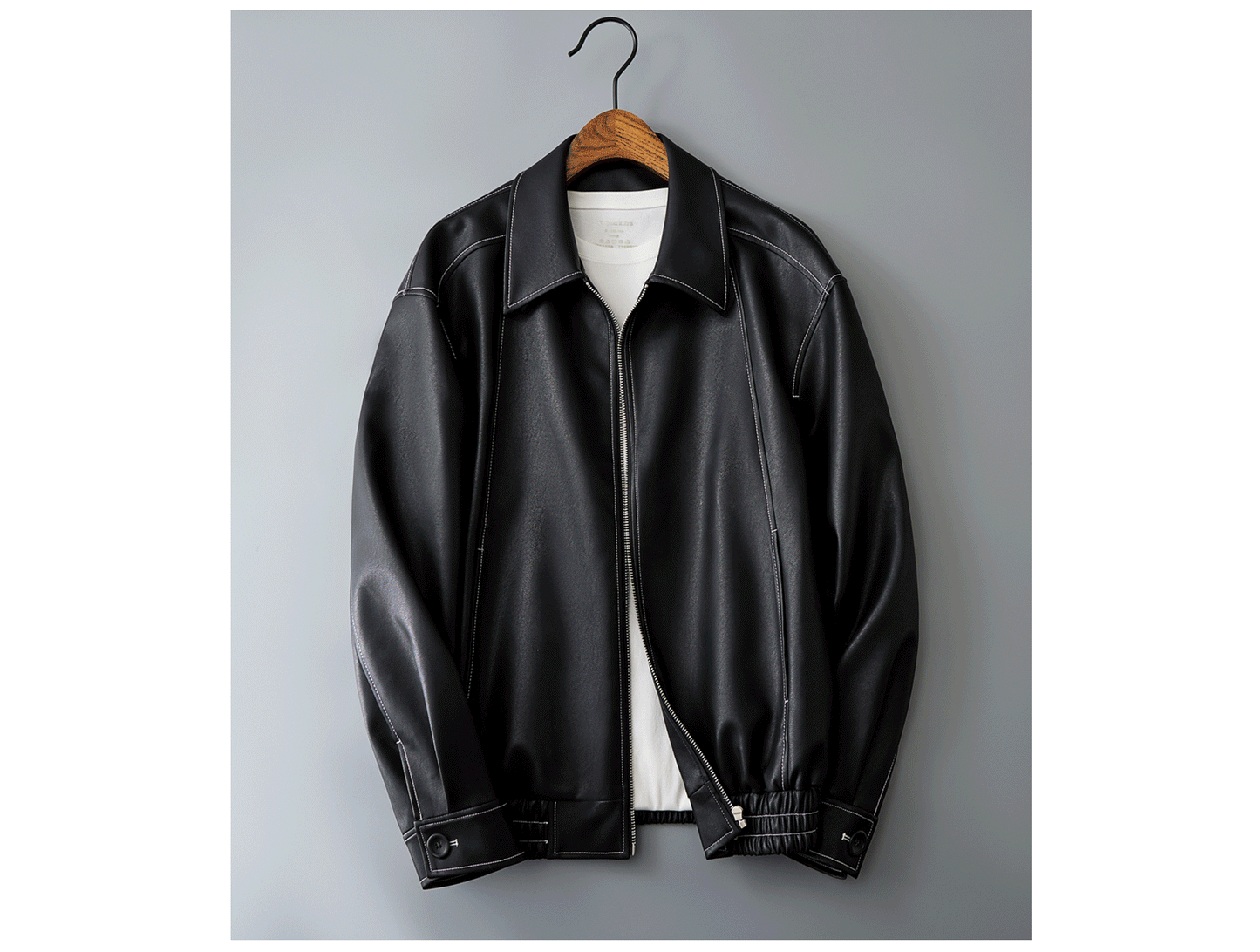 Casual Men's Coat Leather Jacket