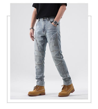 Men's Simple Comfortable Slim Jeans